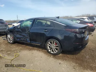 2014 Kia Optima SXL Turbo with VIN 5XXGR4A68EG283932, listed as a Copart auction lot 52962065 with 112,547 mi miles and Salvage title. Bid and sale history available at DreamBid. Image 2.