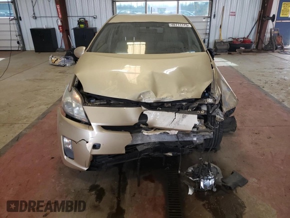2010 Toyota Prius II with VIN JTDKN3DU9A1011714, listed as a Copart auction lot 48711175 with 171,170 mi miles and Salvage Title. Bid and sale history available at carsss.com. Image 5.