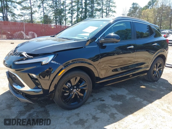2024 Buick Encore GX Sport Touring with VIN KL4AMDSL1RB217382, listed as a IAAI auction lot 41846201 with 8,598 mi miles and . Bid and sale history available at DreamBid. Image 2.