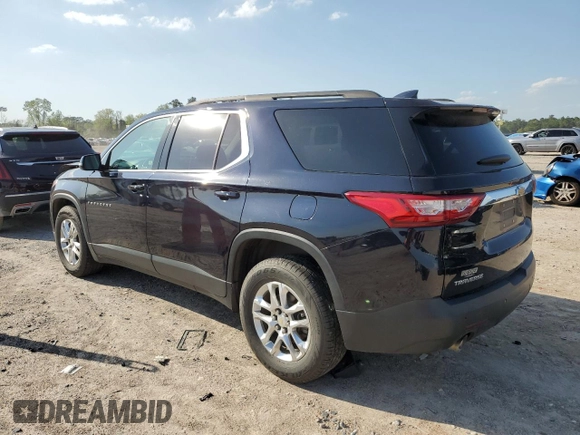 2020 Chevrolet Traverse LT Cloth z VIN 1GNERGKW3LJ161292, wystawiony jako Copart lot #50519275 z przebiegiem 71 369 mil mil oraz Szkoda całkowita • Salvage title. Historia ofert i sprzedaży dostępna na DreamBid. Obrazek 2.