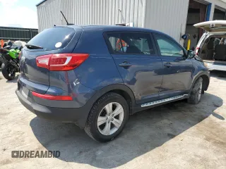 2013 Kia Sportage LX with VIN KNDPB3A21D7382465, listed as a Copart auction lot 64368445 with 125,776 mi miles and Clean title. Bid and sale history available at DreamBid. Image 3.