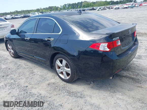 2010 Acura TSX with VIN JH4CU2F67AC037473, listed as a IAAI auction lot 42021853 with 182,648 mi miles. Bid and sale history available at carsss.com. Image 3.