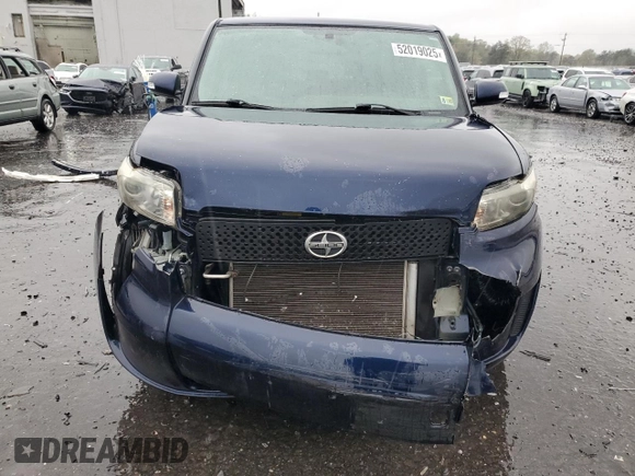2008 Scion xB with VIN JTLKE50E681028477, listed as a Copart auction lot 52019025 with 112,183 mi miles and Salvage Title. Bid and sale history available at carsss.com. Image 5.