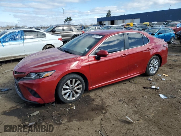 2019 Toyota Camry LE with VIN 4T1B11HK4KU288565, listed as a Copart auction lot 53243125 with 150,980 mi miles and Clean Title. Bid and sale history available at carsss.com. Image 1.
