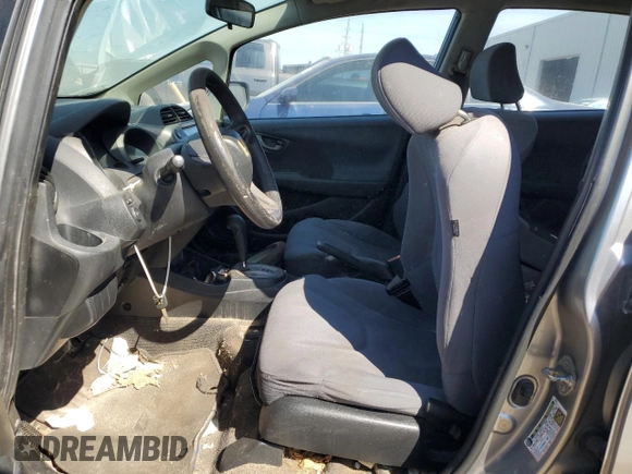 2009 Honda Fit with VIN JHMGE88229S006581, listed as a Copart auction lot 49776565 with Not Provided miles and Salvage Title. Bid and sale history available at carsss.com. Image 7.