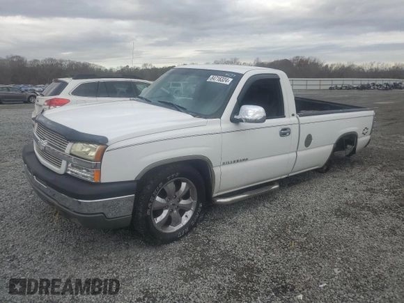 2004 Chevrolet Silverado 1500 LS with VIN 1GCEC14V24Z345895, listed as a Copart auction lot 84716324 with 209,964 mi miles and Salvage Title. Bid and sale history available at carsss.com. Image 1.