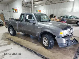 2010 Ford Ranger XLT with VIN 1FTLR4FEXAPA59563, listed as a Copart auction lot 53539745 with 110,784 mi miles and Salvage title. Bid and sale history available at DreamBid. Image 4.