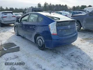 2011 Toyota Prius I with VIN JTDKN3DU8B1359456, listed as a IAAI auction lot 41380670 with 18,348 mi miles and . Bid and sale history available at DreamBid. Image 3.