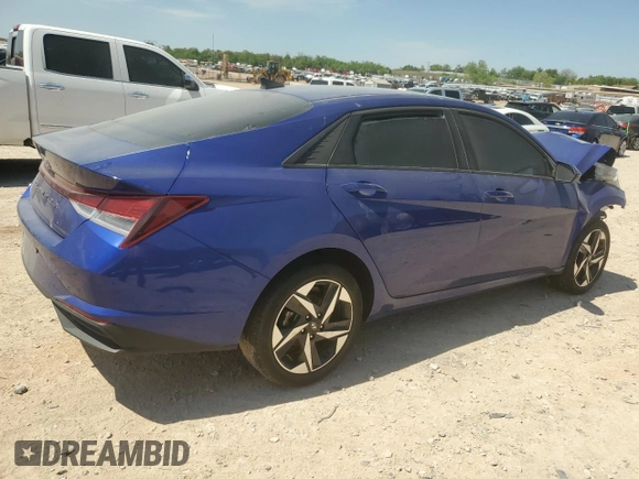 2023 Hyundai Elantra SEL with VIN KMHLS4AG6PU626354, listed as a Copart auction lot 52772775 with 48,737 mi miles and Salvage title. Bid and sale history available at DreamBid. Image 3.