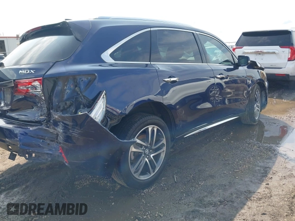 2017 Acura MDX Advance z VIN 5FRYD3H98HB010847, wystawiony jako IAAI lot #42391406 z przebiegiem 93 063 mil mil oraz . Historia ofert i sprzedaży dostępna na DreamBid. Obrazek 4.