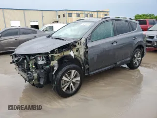 2018 Toyota RAV4 XLE z VIN 2T3WFREV6JW411935, wystawiony jako Copart lot #54218405 z przebiegiem 123 831 mil mil oraz Szkoda całkowita • Salvage title. Historia ofert i sprzedaży dostępna na DreamBid. Obrazek 1.