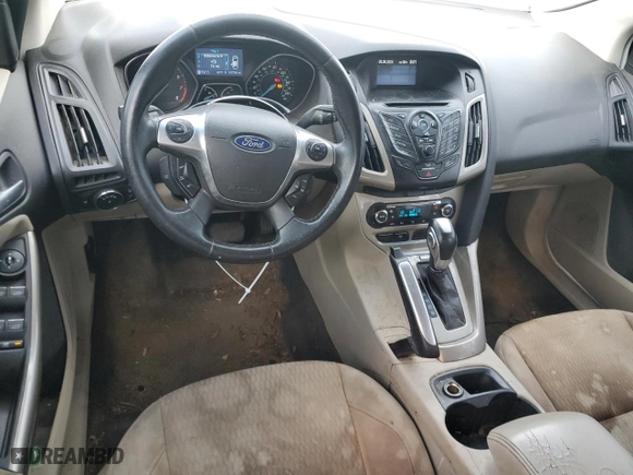 2012 Ford Focus SEL with VIN 1FAHP3H21CL316361, listed as a Copart auction lot 50066615 with 187,204 mi miles and Salvage Title. Bid and sale history available at carsss.com. Image 8.