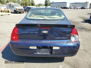 2007 Chevrolet Monte Carlo LT with VIN 2G1WK15N879184319, listed as a Copart auction lot 75649364 with 147,642 mi miles and Salvage Title. Bid and sale history available at carsss.com. Image 6.
