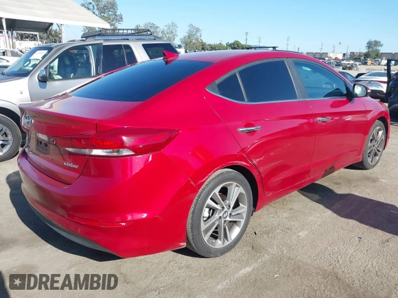 2017 Hyundai Elantra SE z VIN 5NPD84LF7HH063760, wystawiony jako IAAI lot #42327207 z przebiegiem 51 615 mil mil oraz . Historia ofert i sprzedaży dostępna na DreamBid. Obrazek 4.