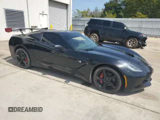 2014 Chevrolet Corvette 3LT with VIN 1G1YE2D72E5100689, listed as a Copart auction lot 50596915 with 83,073 mi miles and Salvage title. Bid and sale history available at DreamBid. Image 4.