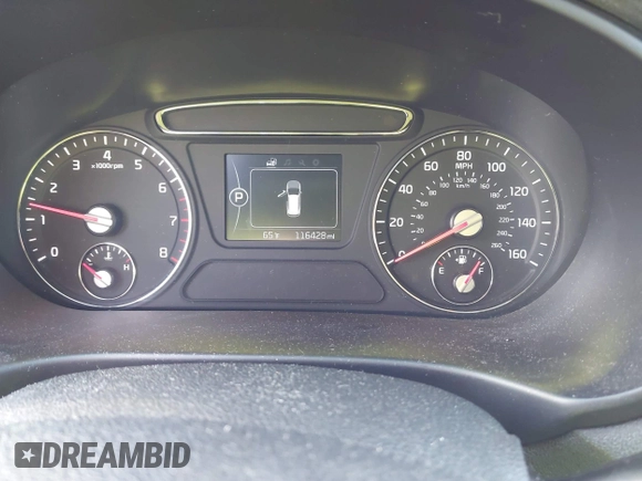 2018 Kia Sorento LX V6 with VIN 5XYPGDA51JG376682, listed as a IAAI auction lot 41914856 with 116,428 mi miles. Bid and sale history available at carsss.com. Image 7.