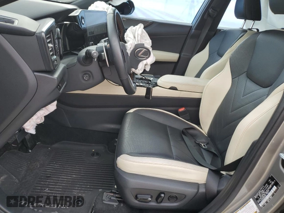 2022 Lexus NX 350h Luxury with VIN JTJHKCEZ0N2003737, listed as a Copart auction lot 56185694 with 37,447 mi miles and Salvage Title. Bid and sale history available at DreamBid. Image 7.