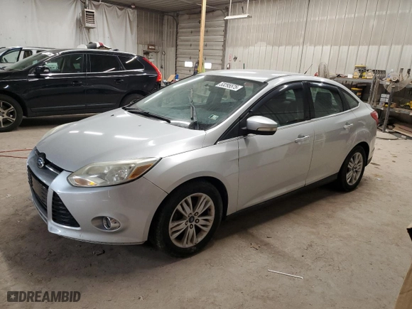 2012 Ford Focus SEL with VIN 1FAHP3H22CL331905, listed as a Copart auction lot 53295575 with 187,196 mi miles and Clean Title. Bid and sale history available at carsss.com. Image 1.