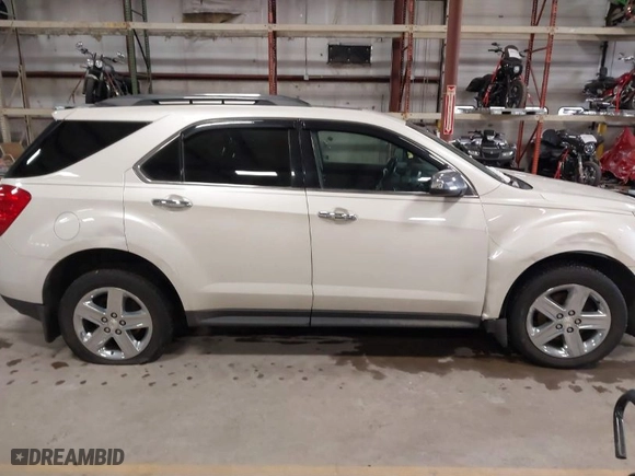 2015 Chevrolet Equinox LTZ with VIN 1GNFLHEK0FZ117504, listed as a IAAI auction lot 41743168 with 107,826 mi miles. Bid and sale history available at carsss.com. Image 13.