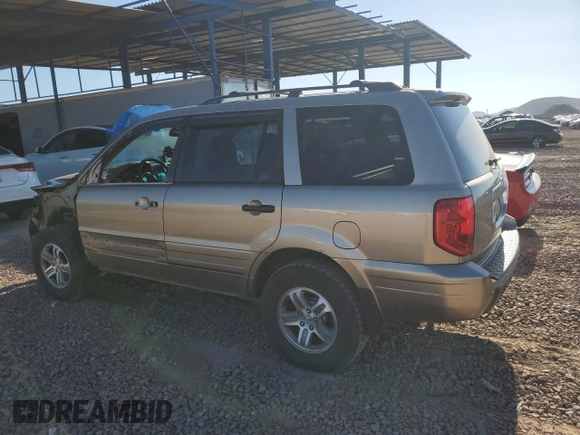 2005 Honda Pilot EX-L z VIN 5FNYF18525B064752, wystawiony jako Copart lot #56022115 z przebiegiem 221 161 mil mil oraz Szkoda całkowita • Salvage title. Historia ofert i sprzedaży dostępna na DreamBid. Obrazek 2.