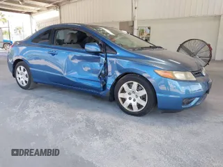 2008 Honda Civic Cpe LX with VIN 2HGFG12698H573436, listed as a IAAI auction lot 41970955 with 142,166 mi miles. Bid and sale history available at carsss.com. Image 1.