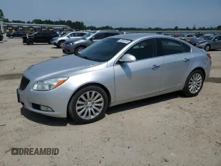 2013 Buick Regal Turbo Premium 1 with VIN 2G4GS5EV3D9123406, listed as a Copart auction lot 56854795 with 131,255 mi miles and Salvage title. Bid and sale history available at DreamBid. Image 1.