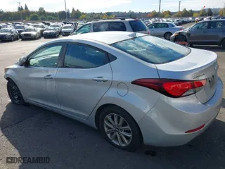 2014 Hyundai Elantra Limited with VIN 5NPDH4AEXEH495118, listed as a IAAI auction lot 40694475 with 61,127 mi miles. Bid and sale history available at carsss.com. Image 3.