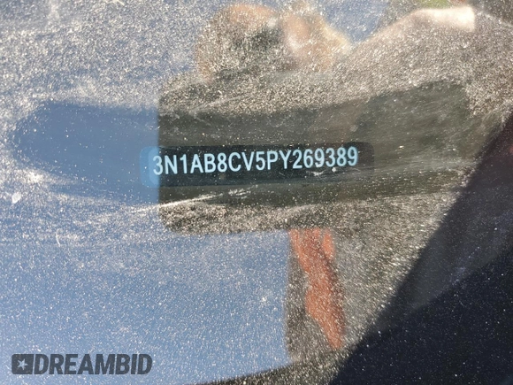 2023 Nissan Sentra SV z VIN 3N1AB8CV5PY269389, wystawiony jako Copart lot #55864775 z przebiegiem 24 964 mil mil oraz Szkoda całkowita • Salvage title. Historia ofert i sprzedaży dostępna na DreamBid. Obrazek 12.