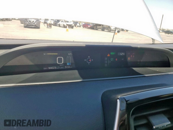 2016 Toyota Prius Four with VIN JTDKARFU7G3008299, listed as a Copart auction lot 50014625 with 94,023 mi miles and Clean Title. Bid and sale history available at carsss.com. Image 9.