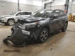 2022 Toyota RAV4 Prime XSE with VIN JTMFB3FVXND097412, listed as a Copart auction lot 82444154 with 32,068 mi miles and Salvage Title. Bid and sale history available at carsss.com. Image 1.