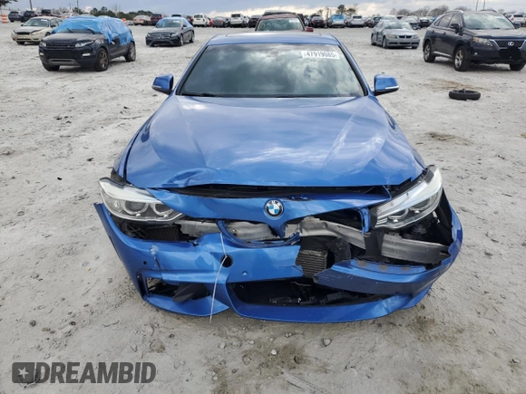 2015 BMW 4 Series 428i with VIN WBA3N3C54FK231999, listed as a Copart auction lot 47919085 with 116,634 mi miles and Salvage Title. Bid and sale history available at DreamBid. Image 5.
