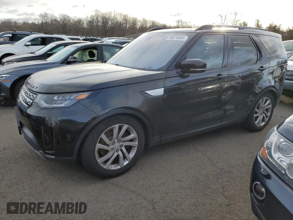 2017 Land Rover Discovery HSE with VIN SALRRBBV5HA033141, listed as a Copart auction lot 86374804 with Not Provided miles and Salvage Title. Bid and sale history available at DreamBid. Image 1.