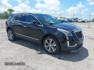 2020 Cadillac XT5 Premium Luxury AWD with VIN 1GYKNDRS9LZ152374, listed as a IAAI auction lot 42485326 with 43,828 mi miles and . Bid and sale history available at DreamBid. Image 1.