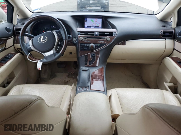 2015 Lexus RX 350 with VIN 2T2BK1BA0FC278177, listed as a Copart auction lot 62480415 with 95,425 mi miles and Salvage title. Bid and sale history available at DreamBid. Image 8.