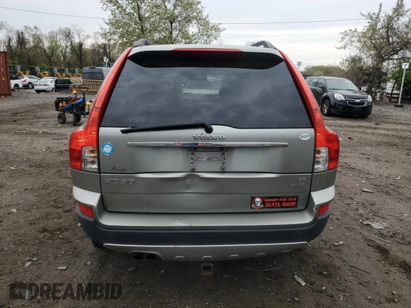 2008 Volvo XC90 I6 z VIN YV4CZ982781484250, wystawiony jako Copart lot #53285335 z przebiegiem 177 745 mil mil oraz Czysty tytuł • Clean title. Historia ofert i sprzedaży dostępna na DreamBid. Obrazek 6.