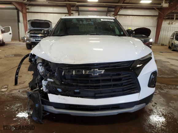 2022 Chevrolet Blazer LT with VIN 3GNKBJRS7NS145282, listed as a Copart auction lot 43135975 with 28,368 mi miles and Salvage Title. Bid and sale history available at carsss.com. Image 5.