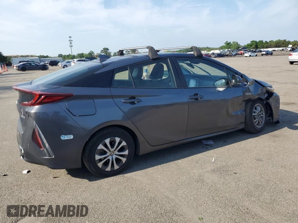 2021 Toyota Prius LE with VIN JTDKAMFP3M3166034, listed as a Copart auction lot 63271275 with 52,536 mi miles and Salvage title. Bid and sale history available at DreamBid. Image 3.