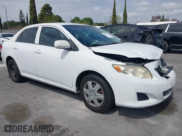 2009 Toyota Corolla with VIN JTDBL40E09J038659, listed as a IAAI auction lot 41889170 with 193,008 mi miles. Bid and sale history available at carsss.com. Image 13.