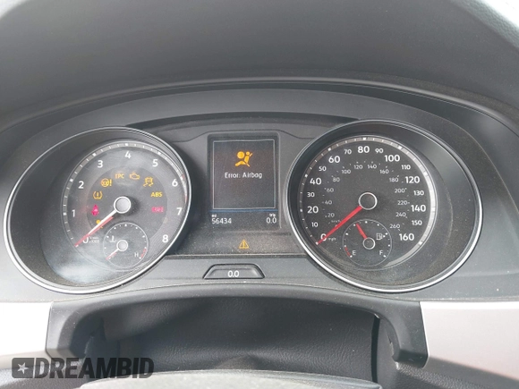 2021 Volkswagen Atlas SE with VIN 1V2KR2CA0MC570498, listed as a IAAI auction lot 41807676 with 56,434 mi miles and . Bid and sale history available at DreamBid. Image 7.