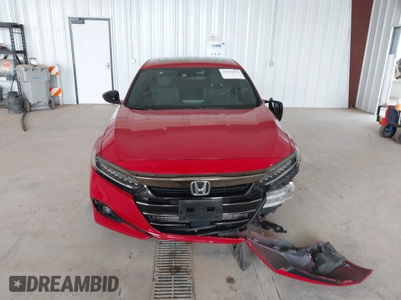 2021 Honda Accord Sport with VIN 1HGCV2F39MA033172, listed as a IAAI auction lot 41913871 with 39,249 mi miles and . Bid and sale history available at DreamBid. Image 13.