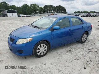 2009 Toyota Corolla with VIN JTDBL40E29J040719, listed as a Copart auction lot 55596955 with 178,358 mi miles and Clean Title. Bid and sale history available at carsss.com. Image 1.