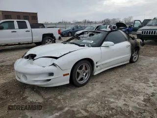 2001 Pontiac Firebird Formula with VIN 2G2FV22GX12144855, listed as a Copart auction lot 41862535 with Not provided miles and Non repairable. Bid and sale history available at DreamBid. Image 1.