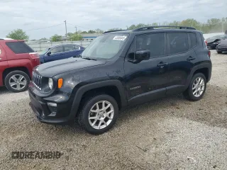 2019 Jeep Renegade Latitude z VIN ZACNJBBB2KPK00630, wystawiony jako Copart lot #53086045 z przebiegiem 100 655 mil mil oraz Szkoda całkowita • Salvage title. Historia ofert i sprzedaży dostępna na DreamBid. Obrazek 1.