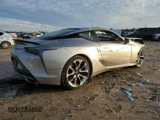 2018 Lexus LC with VIN JTHHP5AY3JA003520, listed as a Copart auction lot 42249805 with 160,163 mi miles and Clean Title. Bid and sale history available at carsss.com. Image 3.