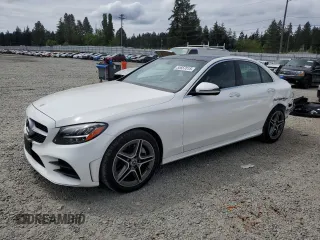 2021 Mercedes-Benz C 300 z VIN W1KWF8EB0MR610635, wystawiony jako Copart lot #55657015 z przebiegiem 21 546 mil mil oraz Szkoda całkowita • Salvage title. Historia ofert i sprzedaży dostępna na DreamBid. Obrazek 1.