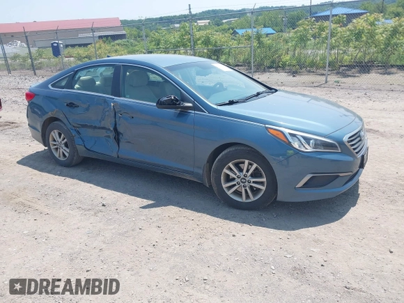 2016 Hyundai Sonata SE z VIN 5NPE24AF2GH426568, wystawiony jako IAAI lot #42415770 z przebiegiem 112 727 mil mil oraz . Historia ofert i sprzedaży dostępna na DreamBid. Obrazek 1.