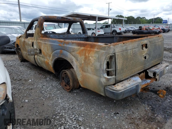 2011 Ford Super Duty F-250 SRW XL with VIN 1FTBF2BT7BEA58610, listed as a Copart auction lot 52469894 with 0 mi miles and Non Repairable. Bid and sale history available at carsss.com. Image 2.