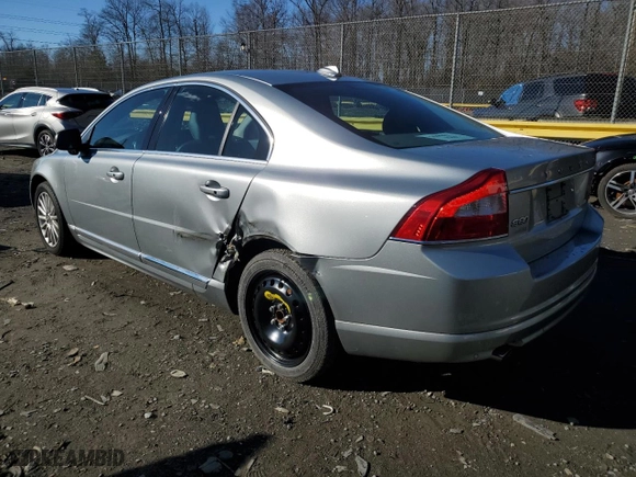 2012 Volvo S80 3.2L with VIN YV1940AS4C1157955, listed as a Copart auction lot 86208364 with 94,192 mi miles and Salvage Title. Bid and sale history available at carsss.com. Image 2.