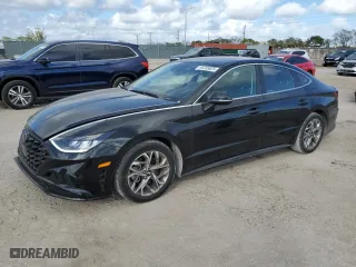 2021 Hyundai Sonata SEL with VIN KMHL64JA6MA144982, listed as a Copart auction lot 44733025 with 44,587 mi miles and Non Repairable. Bid and sale history available at carsss.com. Image 1.