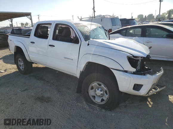2015 Toyota Tacoma PreRunner with VIN 3TMJU4GN0FM189188, listed as a Copart auction lot 46936615 with Not provided miles and Non repairable. Bid and sale history available at DreamBid. Image 4.